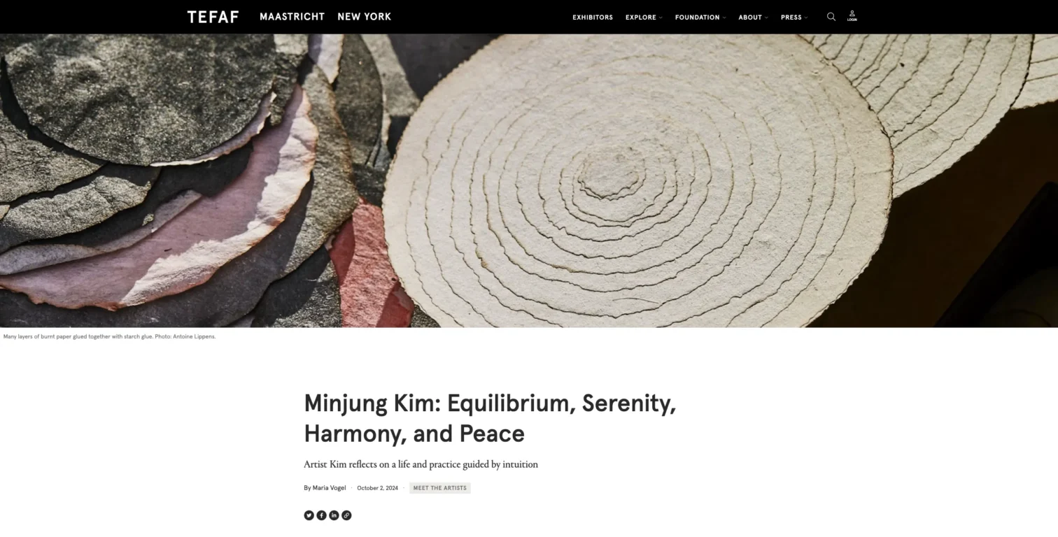 Minjung Kim – TEFAF Stories